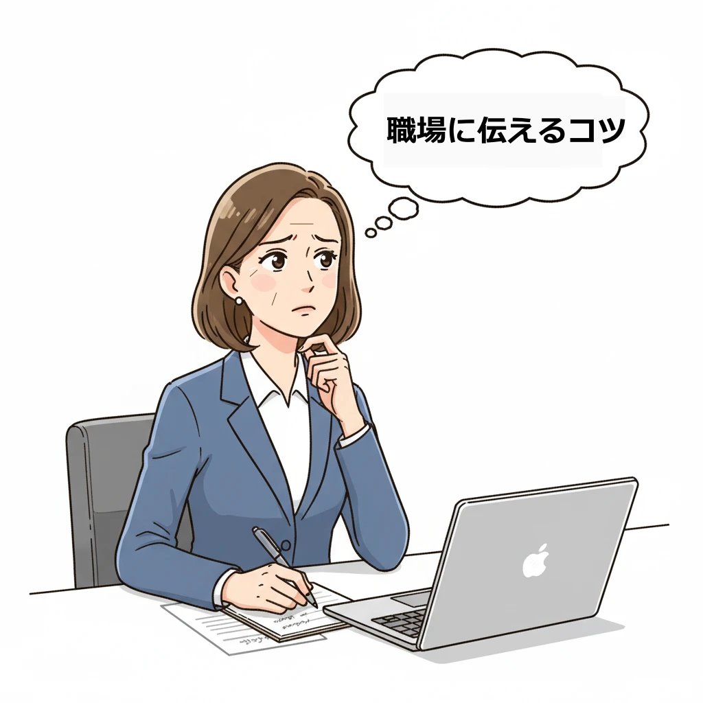 更年期の悩みを職場に伝えるコツ